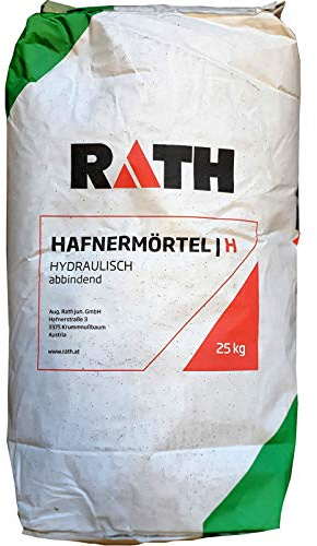 Schamottmörtel Universal Super 0,3-3 mm 25 KG Feuermörtel Schamottekleber Ofenkleber Versetzmörtel