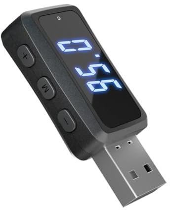 LYEAA FM02 Récepteur USB sans fil Dongle mains libres Récepteur audio Transmetteur Bluetooth Accessoires auto
