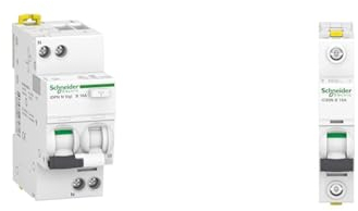 Schneider Electric FI LS IDPN N 1P+N 16A B 30MA TYP A, A9D56616 & Leitungsschutzschalter ACTI9 IC60N 1P 16A B, A9F03116, 16 Ampere