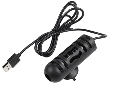 Automatisk termostat, explosionssäkert kvartsglas. Kompakt för små bassänger, sköldpadda pansarvagn och vattendispenser. 5 V USB. (USB med sheath)