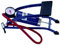 Wurko Bomba de Aire Pie, Unisex Adulto, Azul, 30 cm
