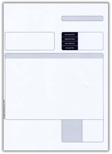 Sage Compatible Inkjet/Laser Invoice SE80S (Box of 500)