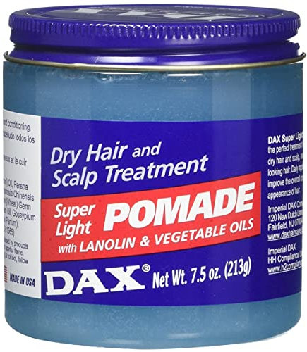DAX Super Light Pomade with Lanolin & Vegetable Oils 213G