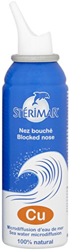 Sterimar - Nasal Spray - Congestion Relief - for Blocked Nose - with 100% Natural Sea Water - 50ml