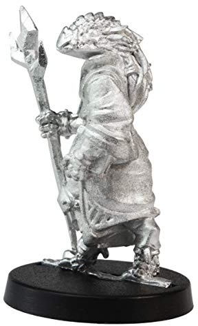 Stonehaven Miniatures Half-Dragon Wizard Miniature Figure, 38mm - 100% Pewter Metal - Includes Slotted Creator Base - for 28mm Scale Table Top War Games - Designed & Made in USA