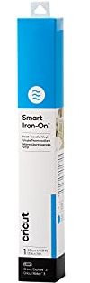 Cricut Smart Iron-On Heat-Transfer Vinyl | 1 Sheet | 33cm x 0.9m | Ocean, (3ft), 2008689