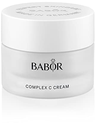 BABOR CLASSICS Complex C Cream, Reichhaltige Gesichtscreme mit Vitaminen für müde, entkräftete Haut, Zur Stärkung der Hautschutzbarriere, 50 ml