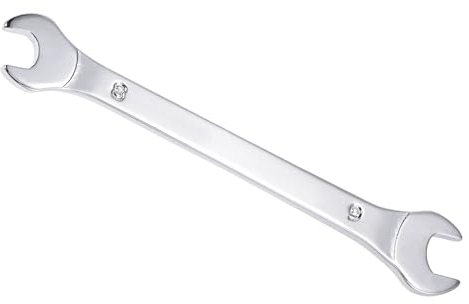 CoCud Llave de Boca Abierta Delgada, Métrica 8mm x 9mm, Llave Delgada de Doble Extremo - (Aplicaciones: para Tuercas Delgadas, Espacios Estrechos), 1 Pieza