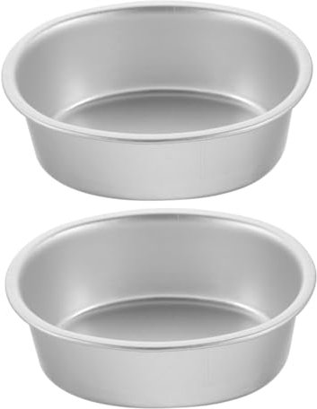 Cabilock 2piezas Para Tartas Antiadherente Aleación De Aluminio Moldes Para Hornear Pan y Pasteles Utensilios De Cocina