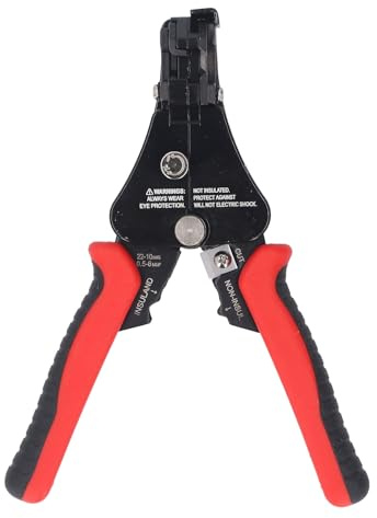 Wire Stripper Crimper Cutter 10 12 14 16 17AWG Stripping 10-22AWG Crimping Copper Aluminum Sheathed Cable Cutting Tool
