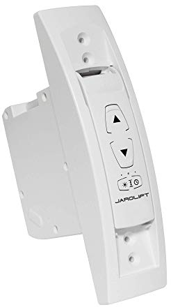 jarolift elektrischer Gurtwickler Unterputz JAROMAT Eco UP 23/5, für Gurtbreite 23 mm, max. Zugkraft 18 kg, Zeitschaltuhr & Hinderniserkennung