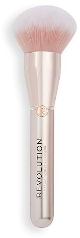 Revolution Create Ultimate Powder Pennello (R12) - Pennello Make-up per Cipria, Bronzer o Fondotinta in Polvere, Vegano e Senza Crudeltà