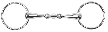 Busse - Mors d'eau en acier inoxydable 18 mm, double cassé, taille : 11,5