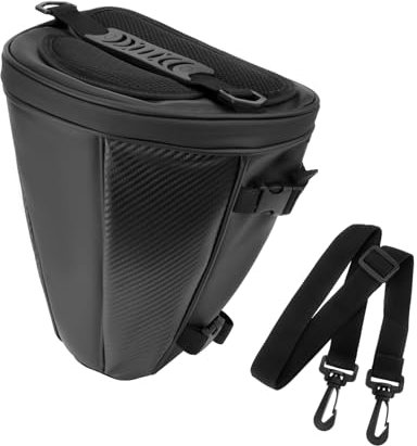 Madlife Garage Motorcycle Tail Bag Multifunctional Waterproof Polyester Storage Saddle Bag,Motorcycle Seat Bag Light for Motorcycle Sports for Bike Sports