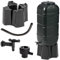 ACCURATE 100Litre Slimline Garden Water Butt Set With Stand, Tap,Fillet Kit and Lockable Lid (100L)
