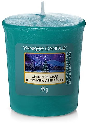 Yankee Candle Bougie votive étoiles nuit d'hiver