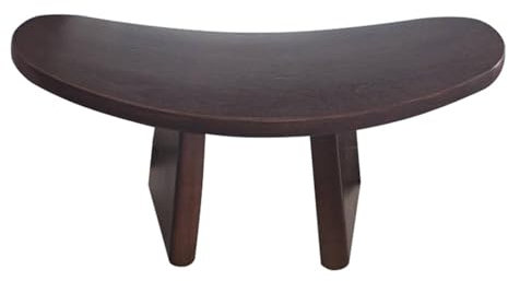 BURLOE Meditationsbank, Tragbarer Meditationshocker Abgewinkelter Ergonomischer Sitz Runden Kanten Handgefertigt Umweltfreundlich Kniend Holz Kniendes Gebet,1,M