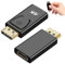KARELLS Adattatore DisplayPort a HDMI 4K, 2 Pezzi Displayport Maschio HDMI Femmina, Adattatore DisplayPort a HDMI, 4K DP a HDMI Adattatore Displayport, per HDTV, Monitor, Proiettori, Portatili