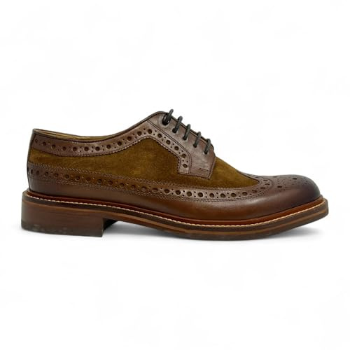Chapman & Moore lädermocka brogues Oxford formella kontorsskor
