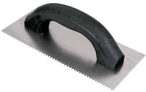 QEP 3/16 x 5/32 V-Notch Economy Flooring Trowel