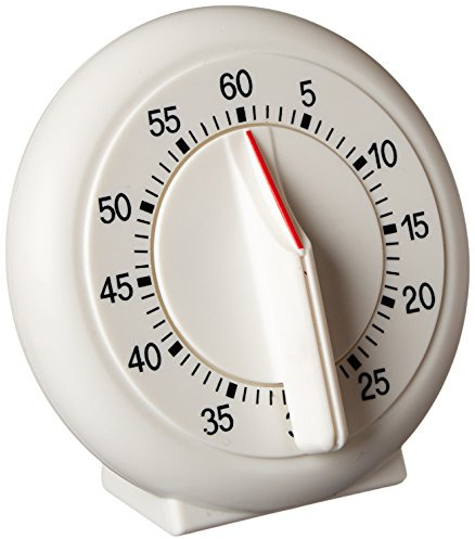 Norpro New 60 Minute Kitchen Timer With Long Ring 3.5/9cm Easy To Read Operate