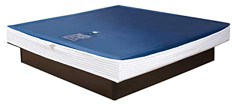 Premium Comfort Wasserkern für Wasserbett oder Wasserbettmatratze - für Bettgröße 160x200 cm - Bettaufbau: Solo - Softsideumrandung: innen gerade - Höhe innen: 15-17 cm - Beruhigungsstufe 50% / F2