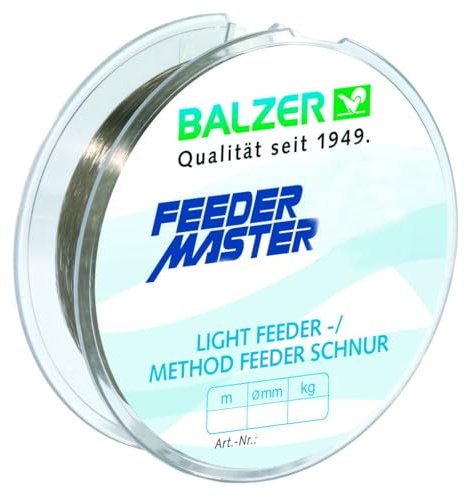 Balzer Method Feeder Schnur - 200m Angelschnur, Durchmesser/Tragkraft:0.28mm / 8.00kg