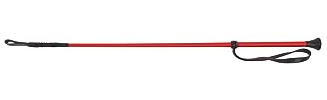 Dublin - Cravache BRAIDED (65cm) (Rouge)