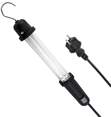 Electraline 58051 Handlampe mit 2 Leuchten