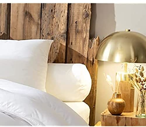 Abeil Almohada cilíndrica Dulces Sueños Poliéster Blanco – 90 cm