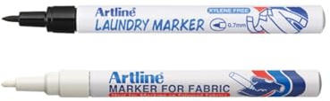 Artline Black Laundry Marker
