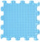 ORTOTO Einzelne sensorische Massagematte, Puzzlematte, orthopädisch, manuelle Massagematte (Spikes, Azurblau)