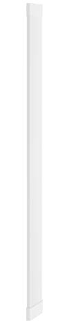 Vogels TVA 7000 Kabelkanal Weiß, Bis zu 6 Kabel, Minimalen Abstand zur Wand nur 1.4 cm, Länge von 100 cm, Aluminium, Geeignet für Kabeltypen wie HDMI-, USB-, AUX- oder Stromkabel