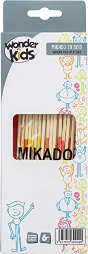 COFALU KIM'PLAY S.A. Mikado aus Holz, Tasche + Anleitung