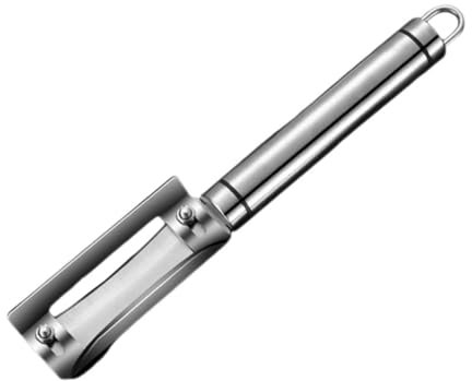 SHOWERORO Pelador De Acero Inoxidable Para Pelar Zanahorias y Piñas Multifuncional Para Uso Cocina Pelador De Patatas De Cocina
