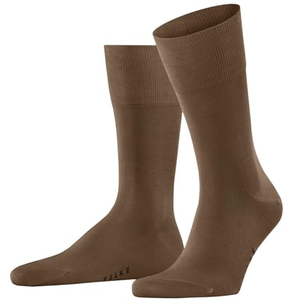 FALKE Tiago M So coton fil d'Écosse durable unies 1 paire, Chaussettes Homme, Marron Tawny 5124, 43-44