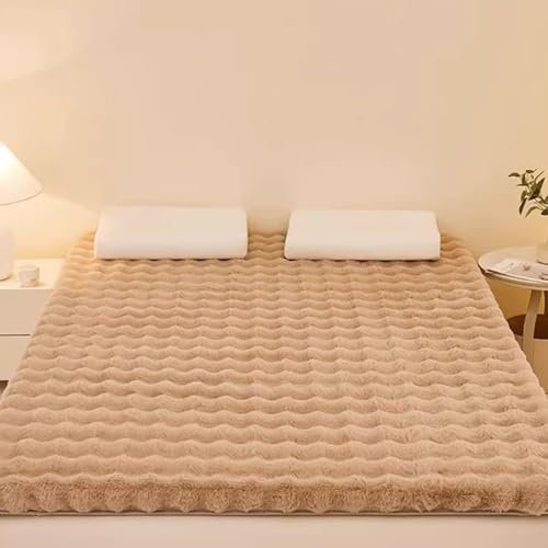 Materasso futon arrotolabile spesso, ultra morbido e soffice per un maggiore comfort, perfetto per dormire a pavimento in qualsiasi casa