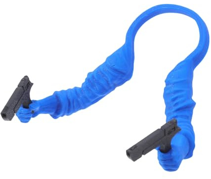 Didiseaon Braccio di Pollo Giocattolo Realistico e Dettagliato Stili Multipli 3D Stampato in Plastico Blu Accessorio Divertente per Scherzi e Servizi Fotografici per Galline e Galli
