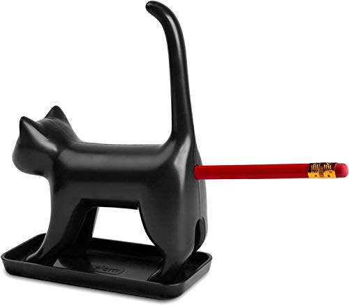 Slam Design Sharp End Cat Taille-crayon en forme de chat Noir