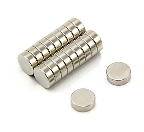 Magnetastico | 100 Stück Neodym Magnete N52 Scheibe 7x3 mm | Kühlschrankmagnet Pinnwandmagnet Whiteboard Magnet Scheibenmagnet kleine Magnete stark Neodym Magneten klein Mini Magnete Rund Magnettafel