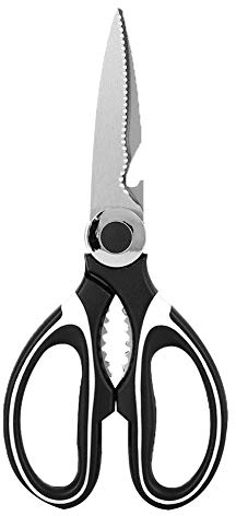 Hilitand Ciseaux Ménagers à Usages Multiples Essentials Ciseaux en Acier Inoxydable pour Chiffon de Légumes de Cuisine