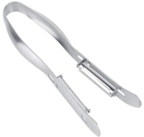 Sbucciatore di asparagi,JadpesRimozione del pelapatate agli asparagi, strumento multifunzione per la rimozione del pomodoro di verdure in acciaio inossidabile da 1 pezzo per pela