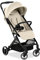 hauck Travel N Care Plus, Vanilla - Reisebuggy für Kinder ab Geburt bis 22 kg mit Liegefunktion & Kopfposter - Leicht (7,2 kg) & Einhändig Faltbar - Selbststehend - UPF 50+ & Netzfenster