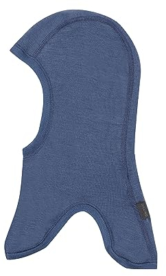 Dilling Baby Schlupfmütze aus Merinowolle Donnerblau 80