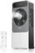 Wiltec Ventilator Misting Fan 37 W mit Feinnebel, mobiler Luftkühler, Klimagerät mit Wasserkühlung 1,5 l Tank, Air Cooler mit Ferndbedienung