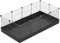 PILIN Kleintiergehege mit Tor, Laufstall mit abnehmbarem, wasserdichtem Boden, Hamster, Kaninchen, Meerschweinchengehege 43x32 12pcs