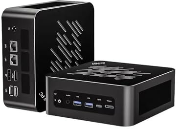 HRXNMG AMD Ryzen 9 6900HX Barebone minidator, naken minidator, OCuLink-skrivbord, 2,5 G Dual Ethernet, två M.2 NVMe-fack, wifi 6E, Barebone-system - RAM/SSD/OS ingår inte
