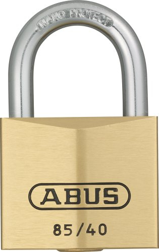 ABUS Vorhängeschloss Messing 85/40 gl.-0750 - gleichschließend - für Kellertüren, Schuppen u. v. m. - wetterfest - gehärteter Stahlbügel - ABUS-Sicherheitslevel 6