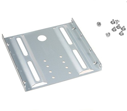 Maclean MC-655 SSD Montage Rahmen Einbau Rahmen 3,5 für Festplatte 2,5 (6,4cm) Größe Einbaurahmen kompatibel Montagezubehör Wechselrahmen Mounting Frame Halterung Schienen