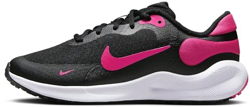 Nike Unisex Kinder Revolution 7 Sneaker, Black Hyper Pink Whi, 34 EU